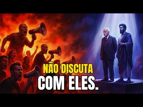 QUANDO os Inteligentes se Calam, a IGNORÂNCIA Aprende a Gritar Mais Alto.Jung e os Estoicos DIZEM.