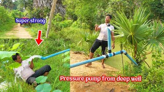 How to make free energy water pump using siphon system
