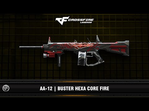 CFM : AA-12 | Buster Hexa Core Fire (VIP)