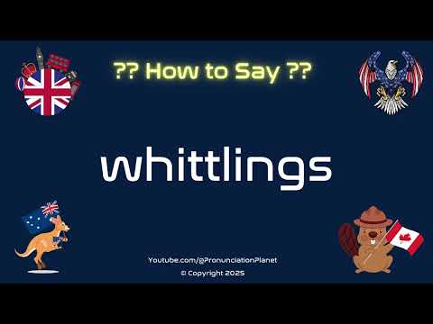🪵 ✂️ How to Pronounce whittlings? (CORRECTLY) | Pronunciation Planet