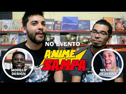 Anime Sampa e Wendel Bezerra - Japan Zone no Evento