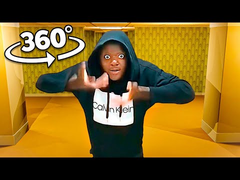 61 Meme 360° in Backrooms! - VR 4K