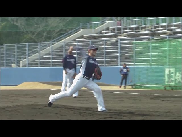 【ライオンズ春季キャンプ】投手復帰!? ライオンズ・木村がマウンドに立つ 2020/2/4