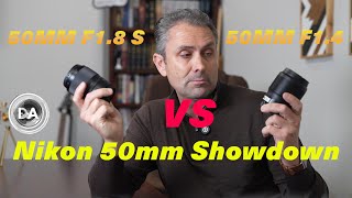 NIKON 50MM Z SHOWDOWN | F1.4 OR F1.8 S?