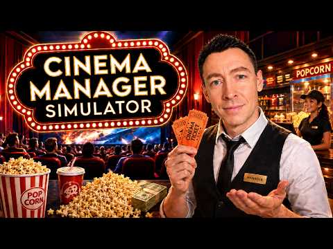 I Opened My First Cinema! | Cinema Manager Simulator