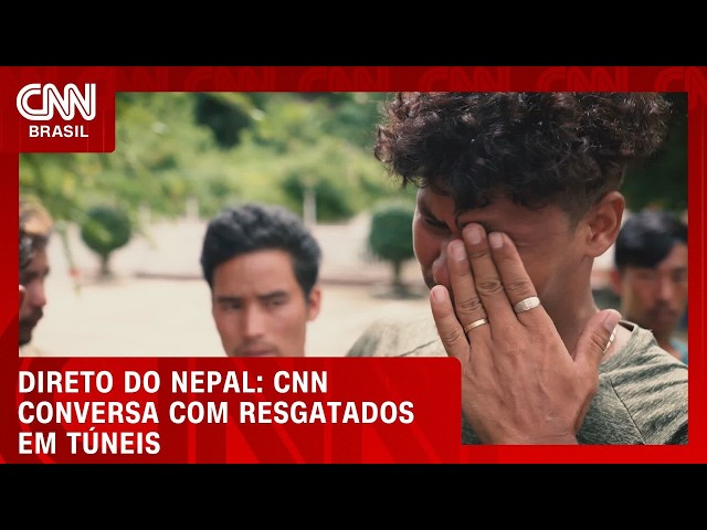 EXCLUSIVO: CNN conversa com resgatados em túneis no Nepal | CNN AGORA