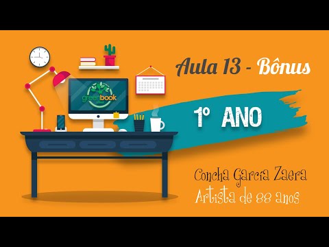 AULA BÔNUS - ARTISTA CONCHA GARCÍA ZAERA - 88 ANOS