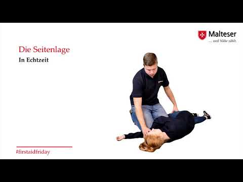 Die Seitenlage - #firstaidfriday Folge 6