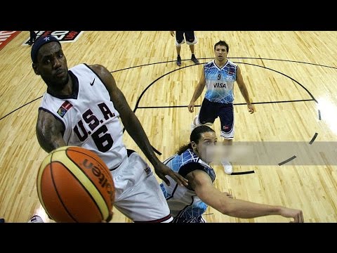 Argentina vs USA 2007 FIBA Americas Basketball Championship Gold Medal Final FULL GAME English
