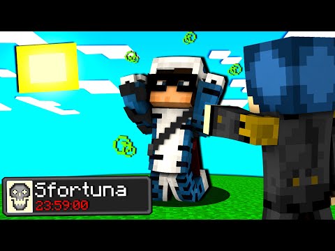SONO SFORTUNATO PER 24 ORE NELLA BIG VANILLA - MINECRAFT ITA
