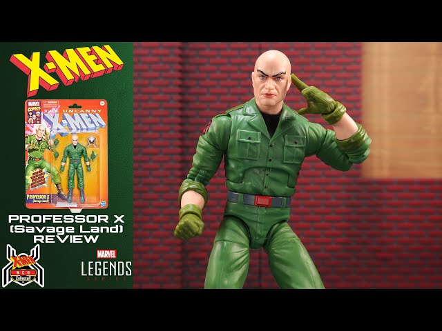 Vídeo relacionado con Marvel Legends Series, Professor X (Savage Land), Cómics de Marvel, Figura Coleccionable de 15 cm