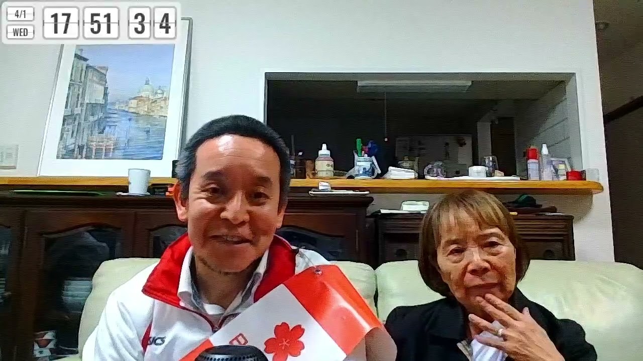 京都府知事選挙14日目　浜田聡の幼少期、等について母親（ロシア語通訳）が話す動画　2026年4月1日（水）