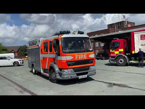 Fire Vehicle Showcase | Lancashire Fire and Rescue Service | Preston DAF LF Appliance