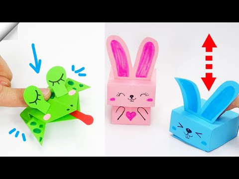 Fun and easy paper game 6 moving paper toys