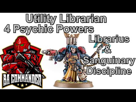 Blood Angels Librarian - (Multi-discipline) 9th Edition