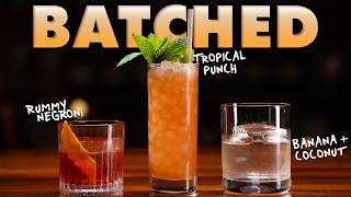 3 Batched Cocktails You’ll Actually Want to Make
