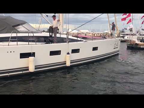 Jeanneau 64 departs Annapolis Show, by Scott Rocknak