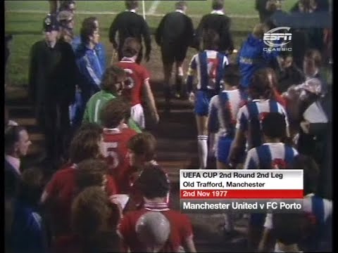 1977/78 - Man Utd v FC Porto (Cup Winner Cup 2nd Rd, 2nd Leg - 2.11.77)