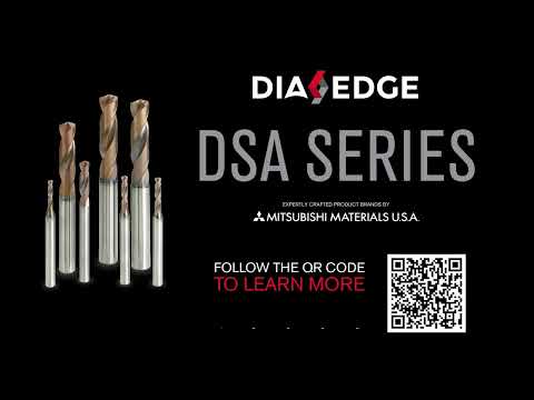 DIAEDGE DSA Series Solid Carbide Drills