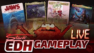 Stack Live: In the Jaws of Defeat (EDH / Commander Paper Gameplay)