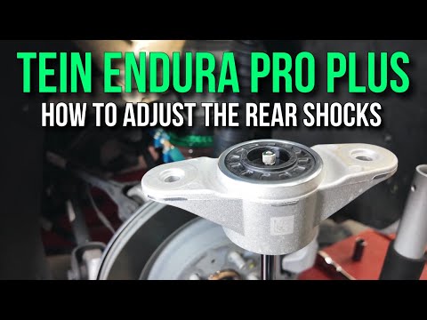 HOW TO ADJUST TEIN ENDURA PRO PLUS AND FLEX Z REAR SHOCKS ON THE MODEL 3 AND Y