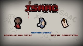 Binding of Isaac: Antibirth Item guide - Consolation Prize, Orphan Socks, Act of Contrition