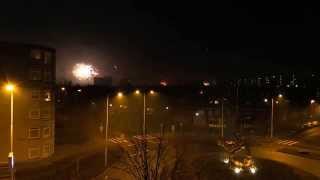 preview picture of video 'vuurwerk boven Spijkenisse'