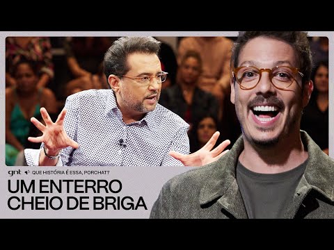GERALDO LUÍS revela o que já ENTERROU com CADÁVERES! ⚰️| Que História é Essa, Porchat? | GNT