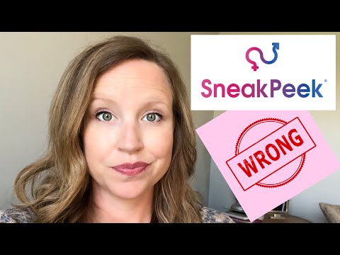 SNEAK PEEK GENDER TEST,  WRONG!! // SNEAK PEEK TEST WRONG AT 11 WEEKS // SNEAK PEEK HOME TEST