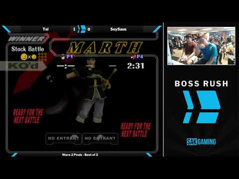 Boss Rush The Moon Wave 2 Pools - Tai (Marth) vs SoySaus (Falco)
