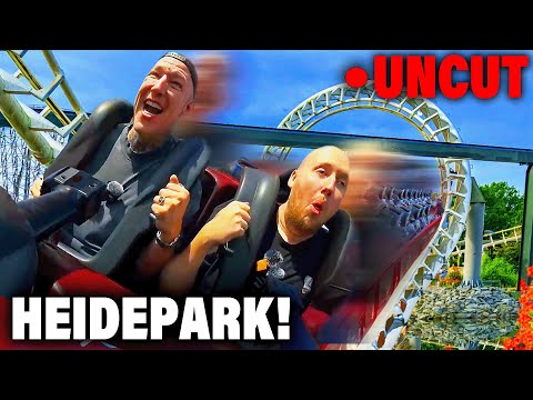 ZARBEX und MONTE im HEIDEPARK! ACHTERBAHN-DUELL - WER gibt als ERSTES AUF?! | UNCUT-Version