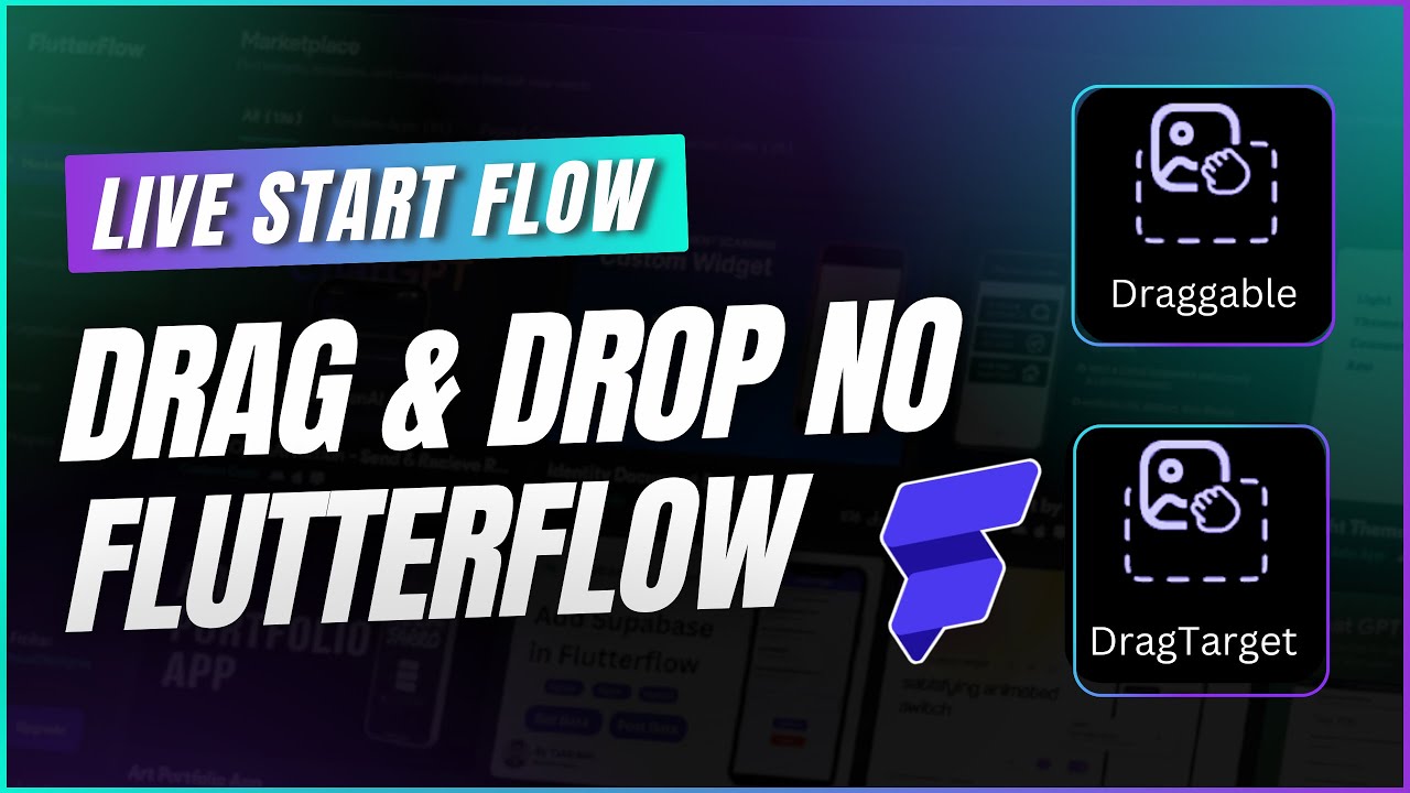 Drag & Drop no Flutterflow