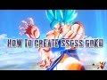Dragon Ball Xenoverse How To Create Super Saiyan God Super Saiyan SSGSS Goku With Gameplay