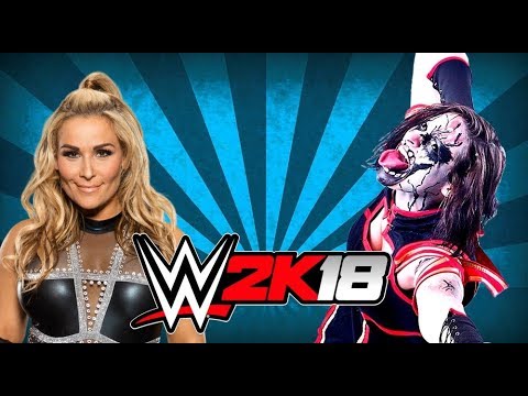 WWE 2K18 : Rosemary vs Natalya [ Bad Blood Arena ]