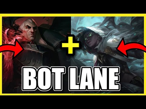 Full Destek Swain - Senna | ADC'sini Koruyan Swain | Swain Sup Oynanış | Broken Bot Lane