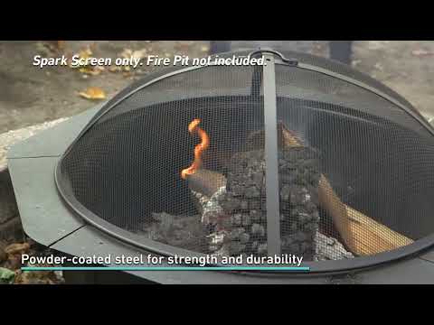 Ultimate Patio Fire Pit Spark Screen Video