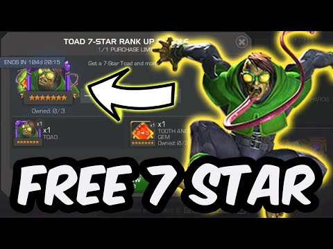Free 7 Star Toad - How To Get 80x Slime Tokens This Saga (Easy) - Marvel Contest of Champions