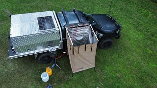 KickAss Shower Tent Set-up Tutorial
