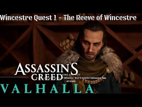 Assassins Creed Valhalla Wincestre Quest 1 - The Reeve of Wincestre (PS4)