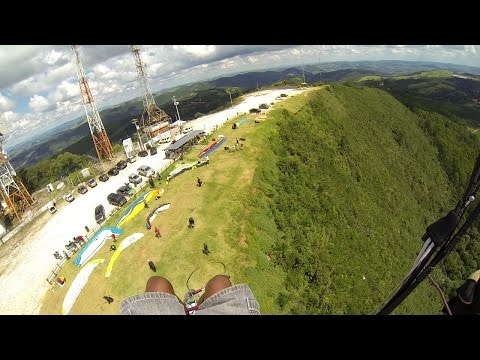 Primeiro voo em Serra Negra