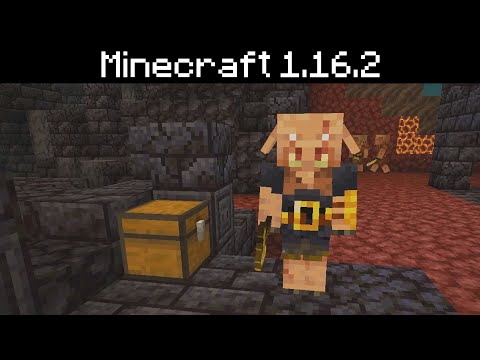 Minecraft 1.16.2 - Piglin Brute (Bastion Guard) and Bug Fixes