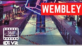 Wembley London Christmas Lights incl. Box Park| London 360° Virtual Walks