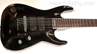 Video thumbnail for ESP LTD SC-207 Stephen Carpenter 7 String Electric Guitar by 6-String