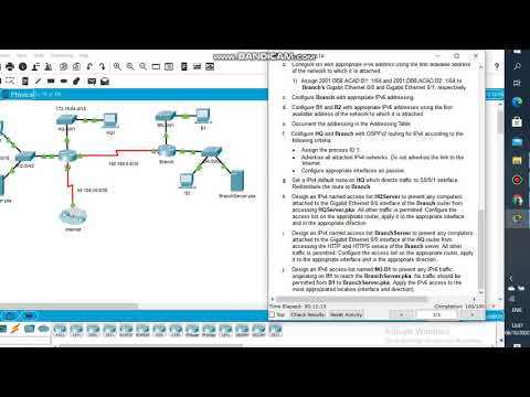 4.5.1.1 Packet Tracer - Skills Integration Challenge