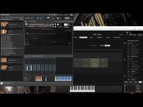 Improvising with JXL a4 Horns + Berlin Brass a3 Trumpets.