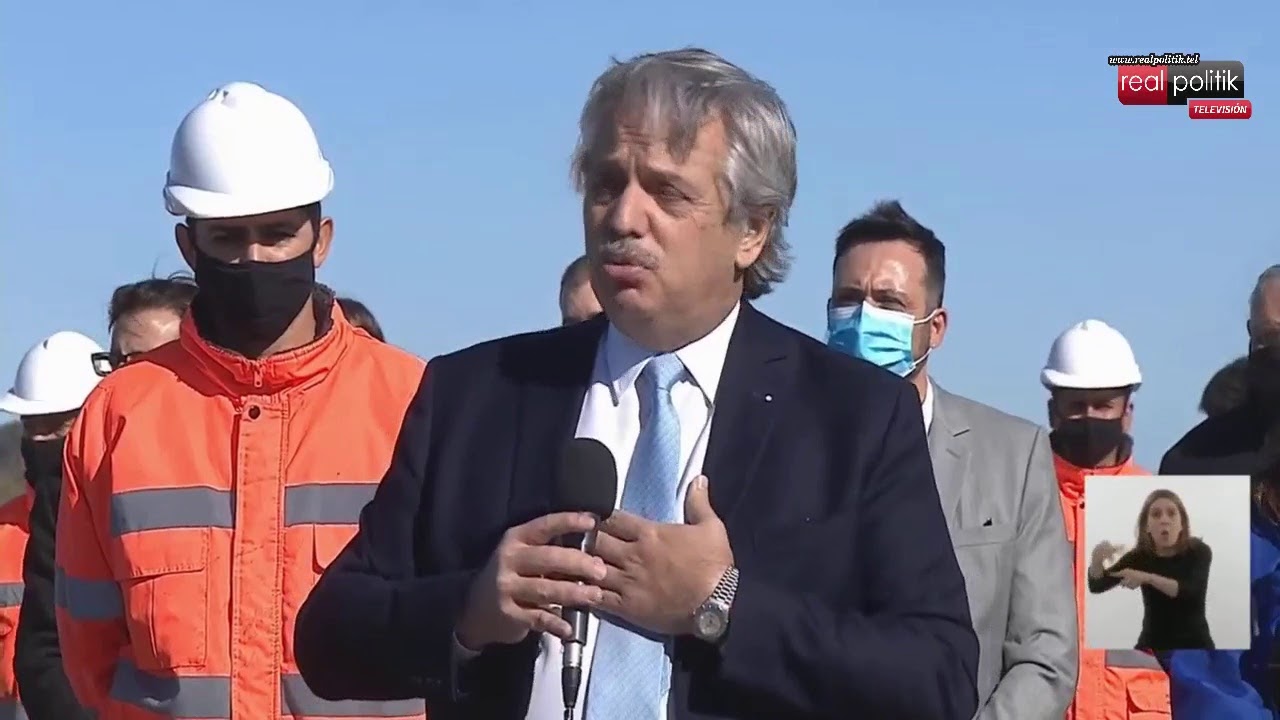 Alberto Fernández encabezó la inauguración del tramo Chacabuco-Junín de la Ruta 7