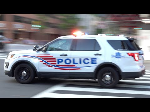 Washington D.C. Metropolitan Police Escort