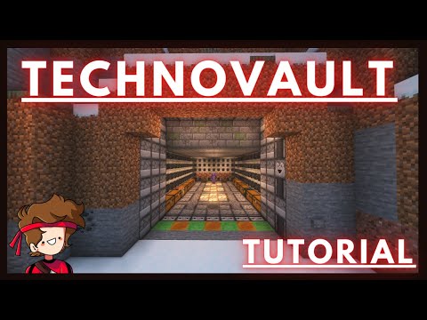 How to Build Technoblade's Vault (Dream SMP Tutorial)