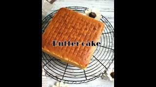 Butter cake | 1kg  | cake recipe | Make And Bake