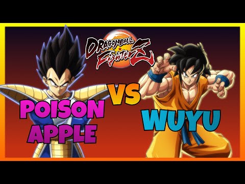 DBFZ - POISONAPPLE vs  WUYU gameplays (Base Vegeta, Cell, Android 18 vs Cooler, Gogeta Blue, Yamcha)